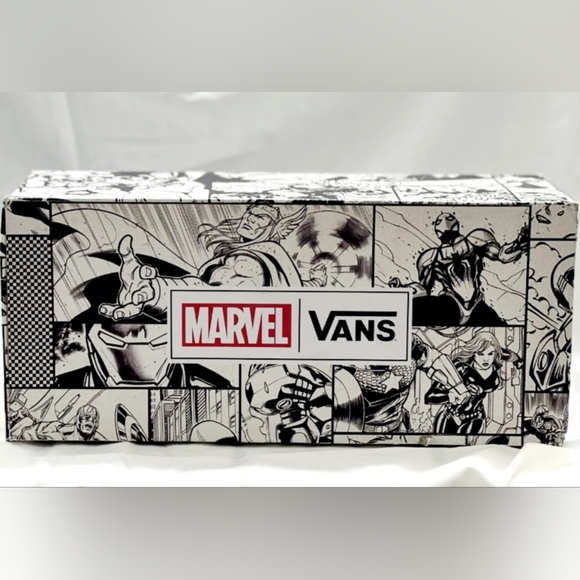 (Sold)VANS Old Skool x Marvel Avengers Multi 2018 Limited Men Size 11 New In Box - Picture 7 of 8